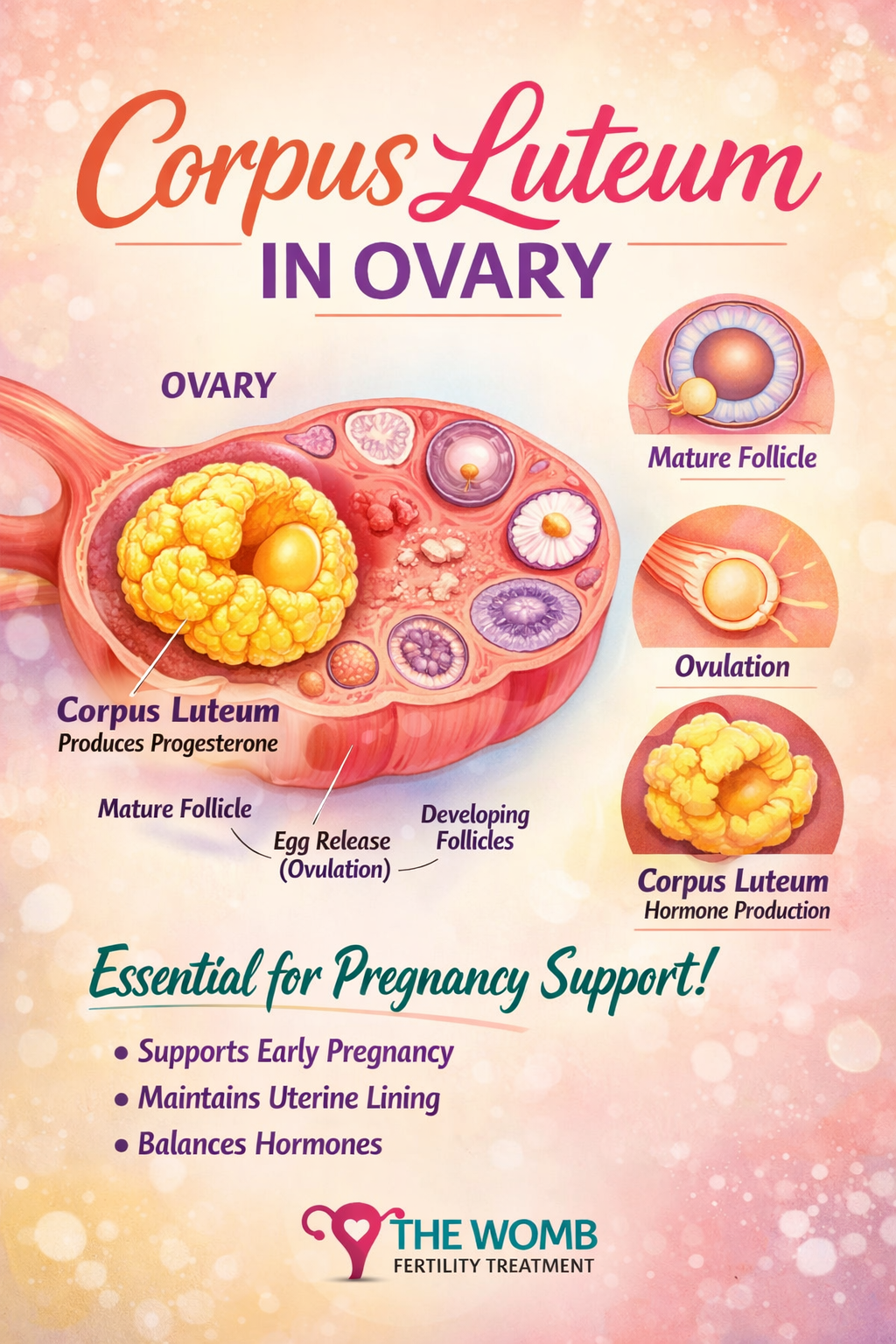 Bomb Letum Corpus Luteum in Ovary – The Womb Fertility Treatment